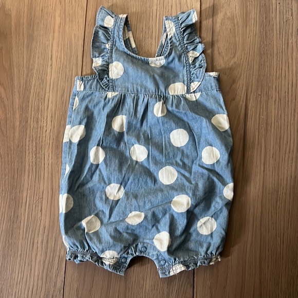 NWOT “Jean” Romper - Picture 1 of 5